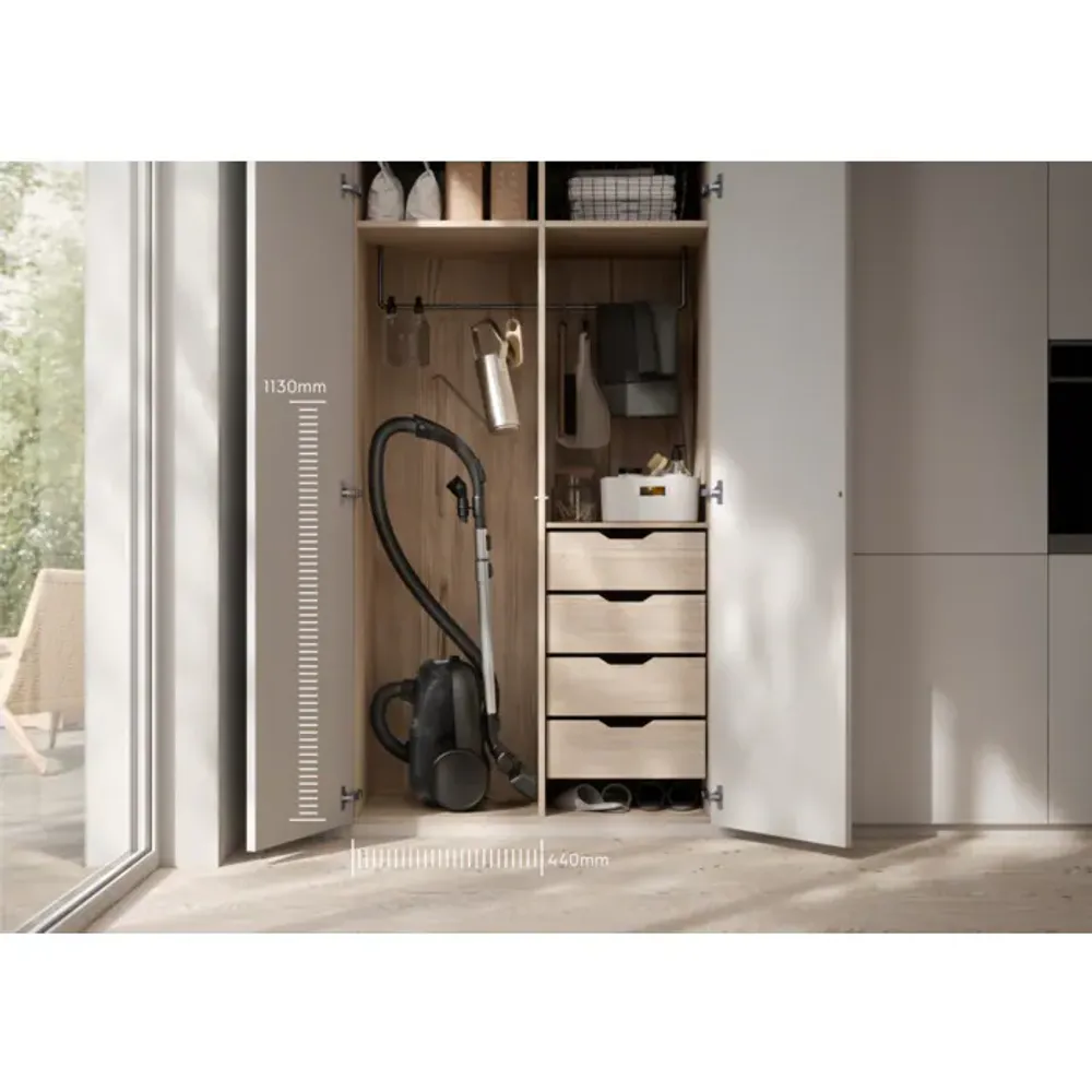 Electrolux Støvsuger 230V Bagged cleaner Med pose Demin Blå - EB61C2DBF