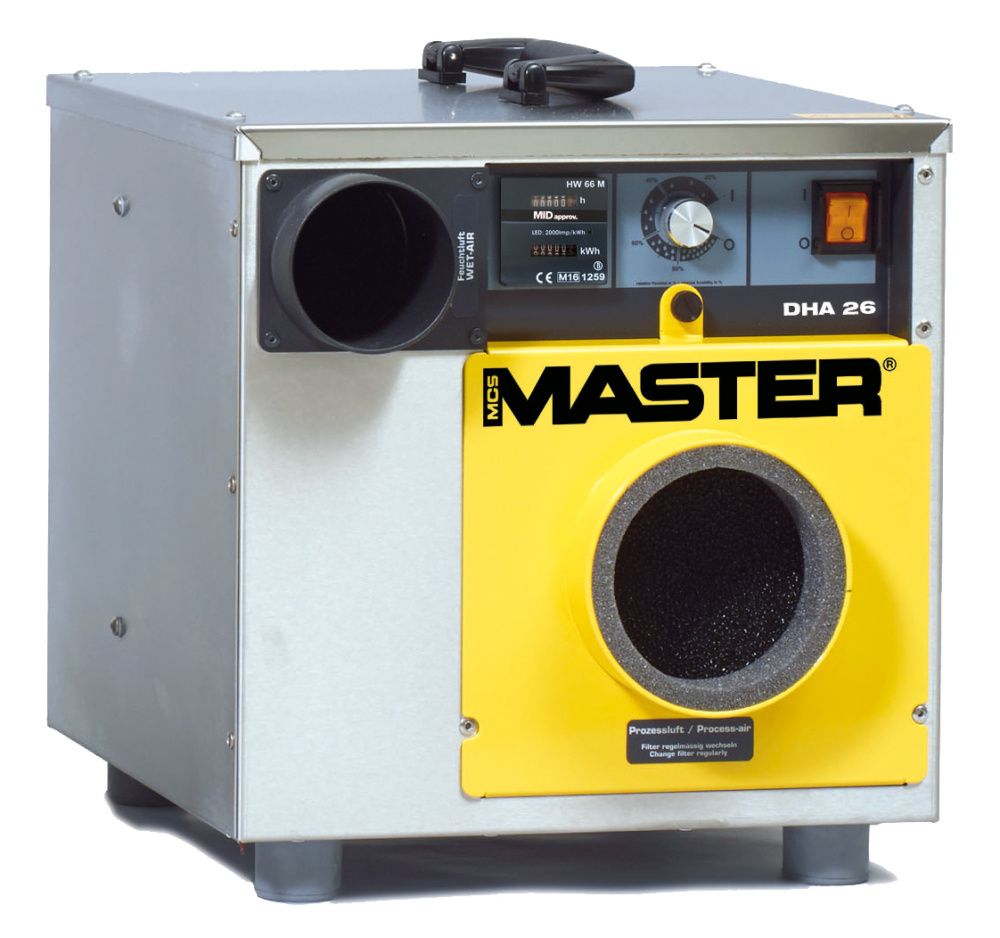 Master byggavfukter Absorpsjon ASE200/DHA19