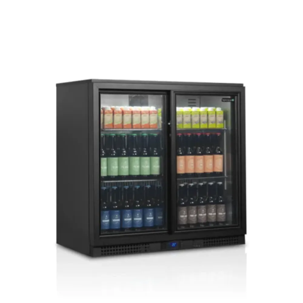 Tefcold Backbar / bar kjøleskap med skyvedører BA21S 2 dører