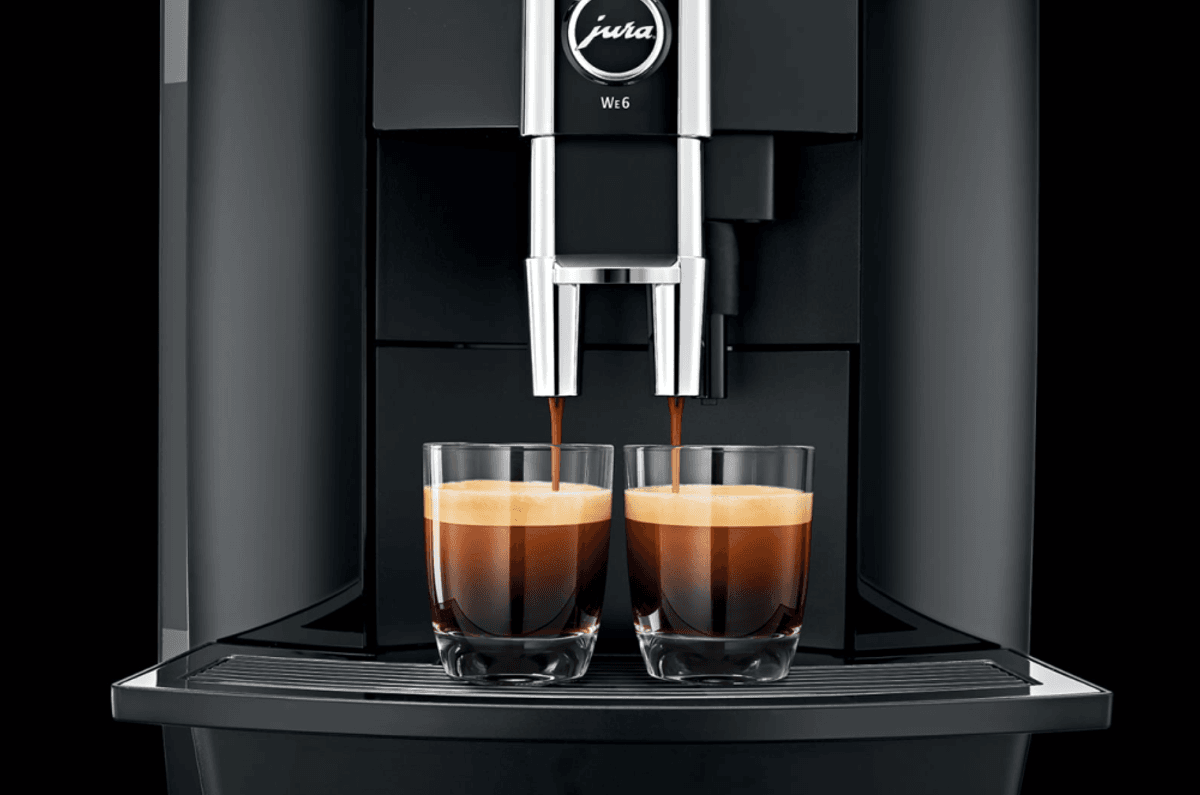 Jura profesjonell kaffemaskin WE6 Piano Black 15417 