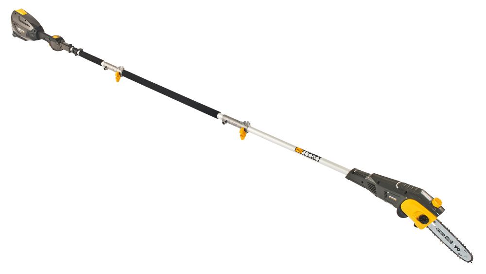 Texas motorsag på stang batteri 58V PCZ5800 u/bat og lader 90070045