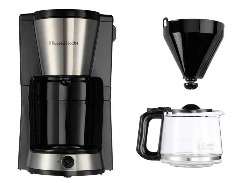 Russell Hobbs kaffetrakter heaton stål 1,25 L 2027400