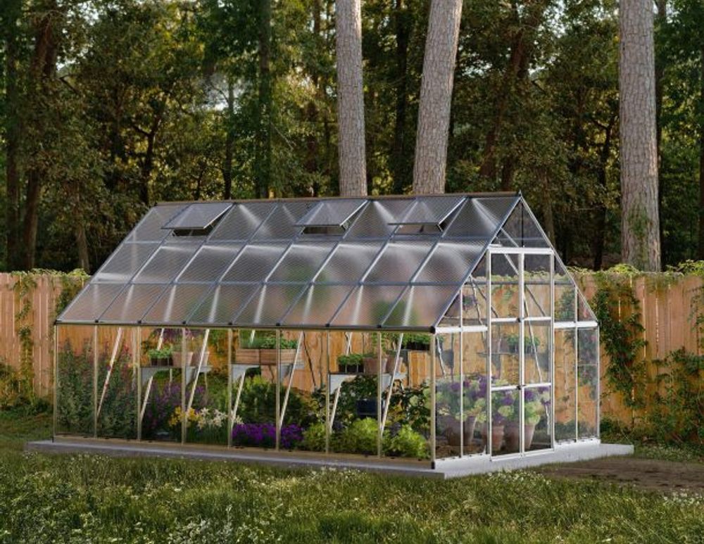 Canopia by Palram Balance drivhus 484 X 304 cm Sølv