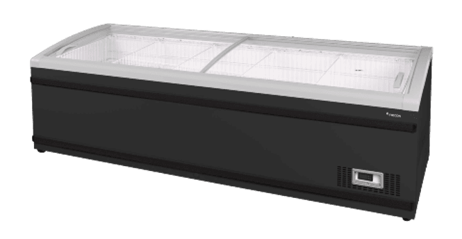 Hovedbilde Vibocold display fryseboks sort SMR SLB 2500 ADC 16