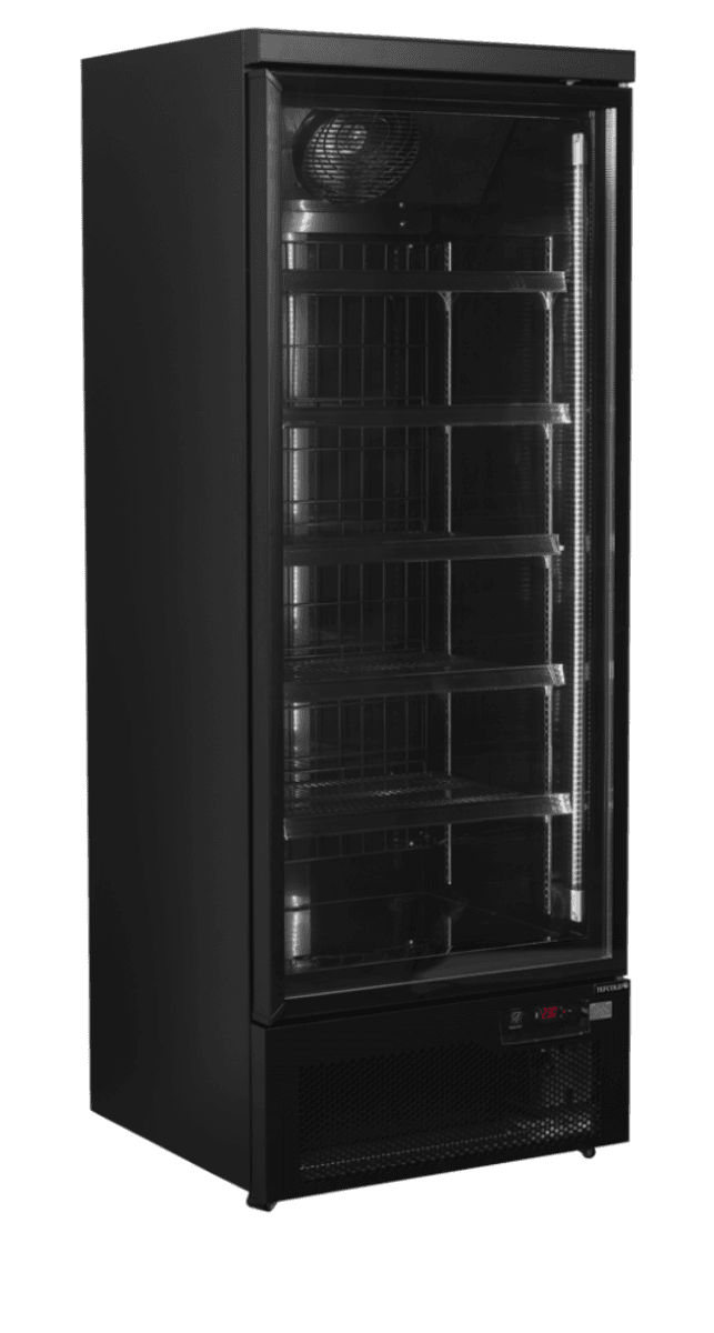 Tefcold displayfryser sort 209 cm Atom Maxi F1DBB