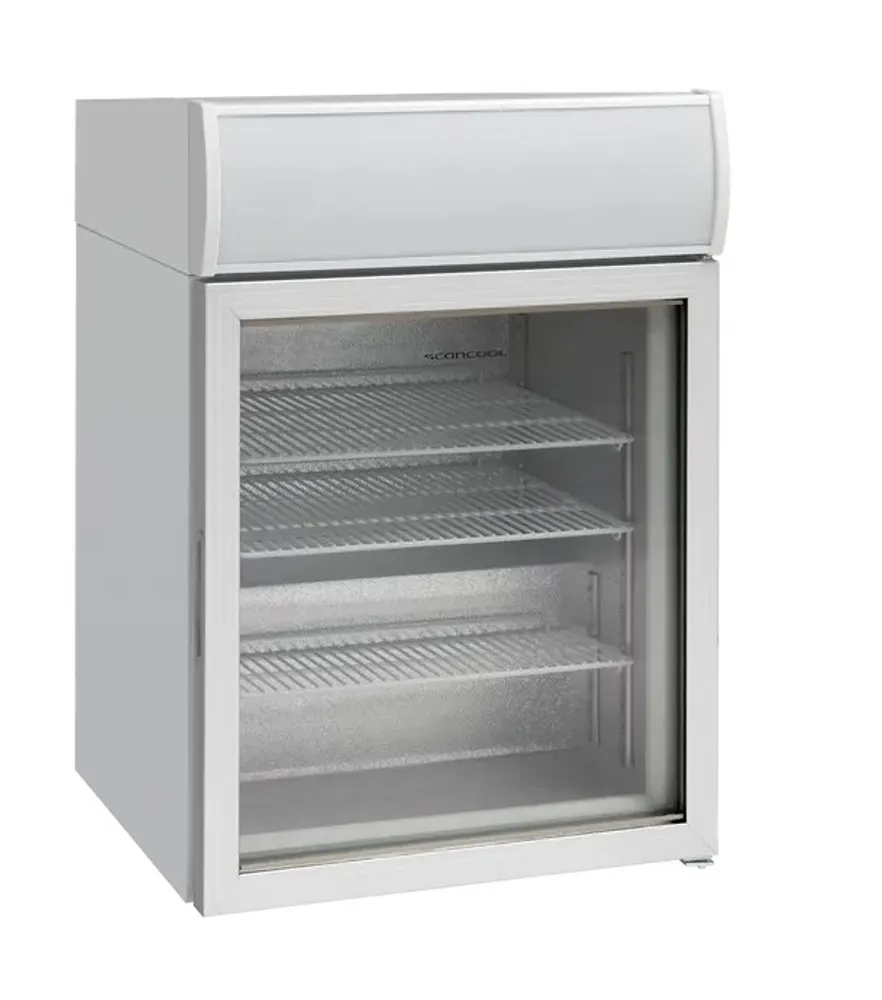 Scandomestic display fryseskap hvit SD 92 E 