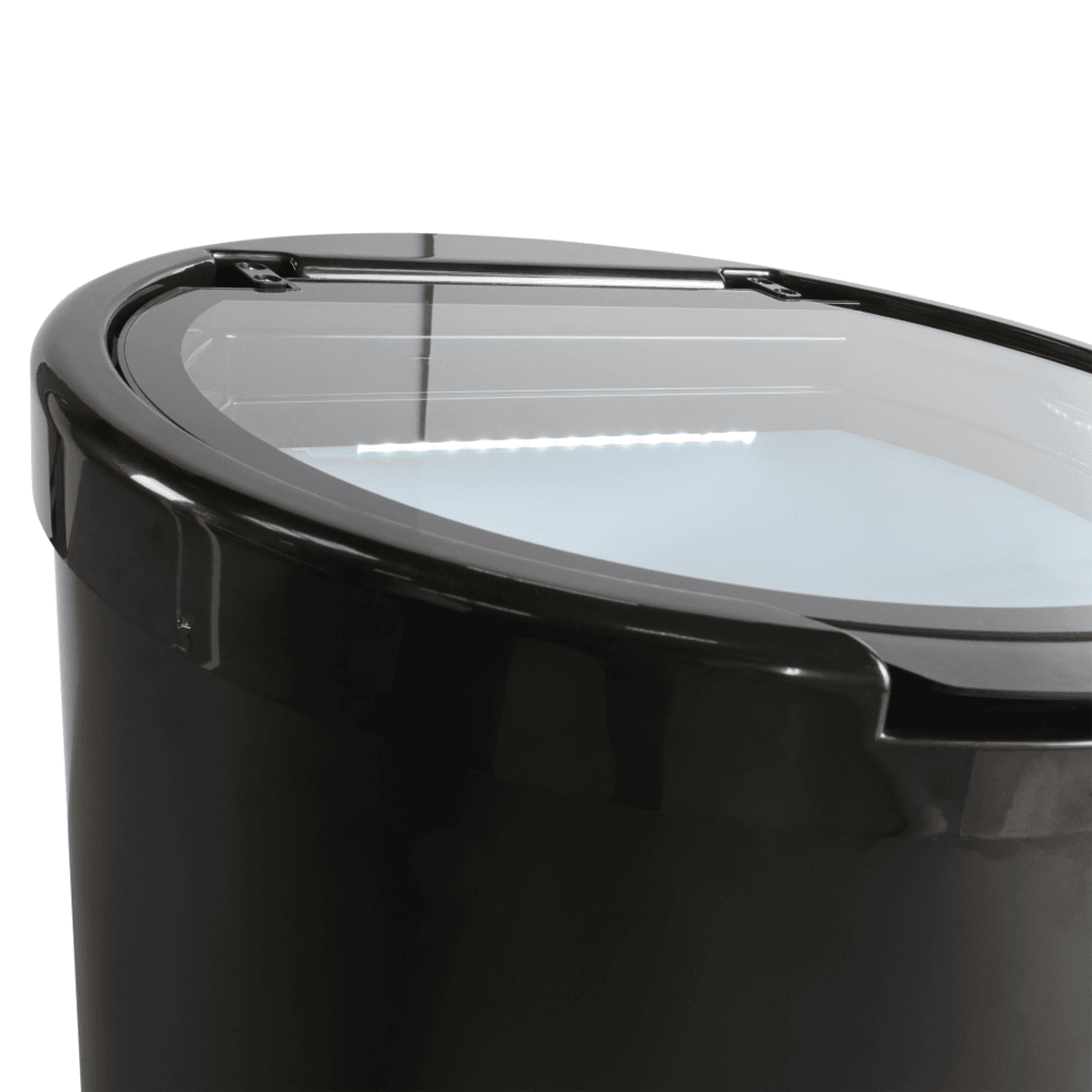 Scandomestic tønnekjøler sort 97 cm 61 L CC66BCLL