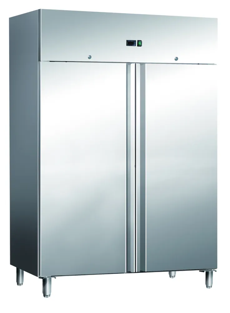 Kjøleskap 1400 liter 2 dørs rustfritt stål 201 cm 90013060
