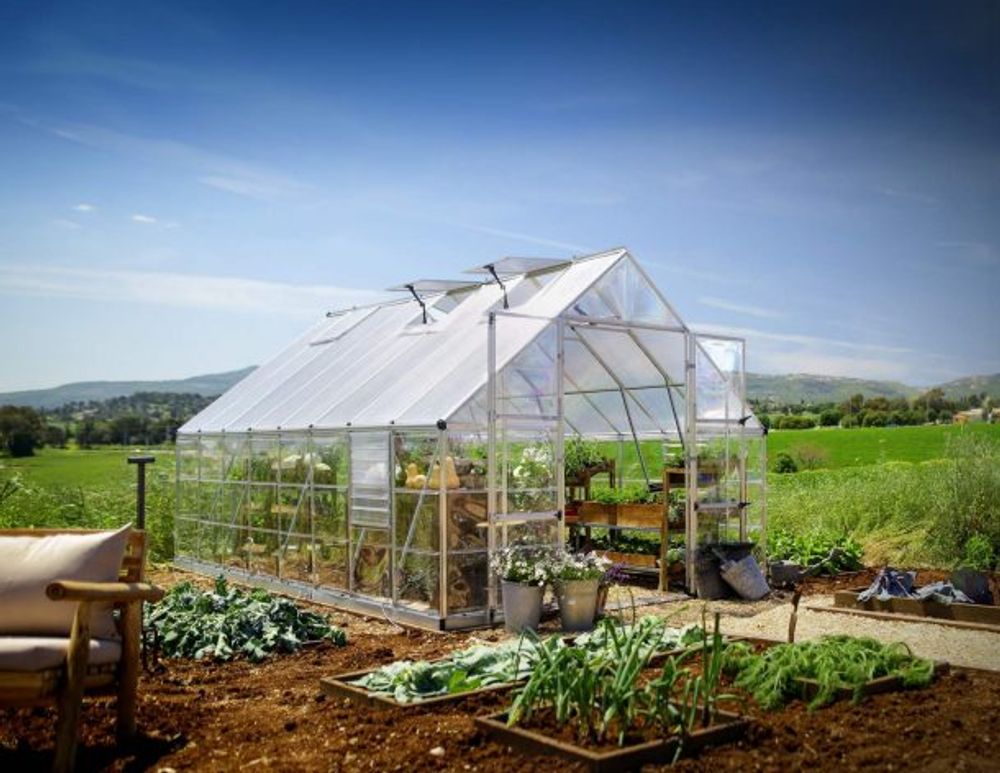 Canopia by Palram Balance drivhus 484 X 304 cm Sølv