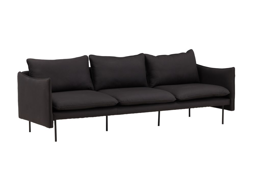 Venture Brunskär 3-Siter Sofa Svart 