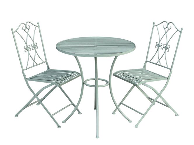 Hovedbilde Chic Antique Kafésett med 2 stoler og 1 bord 40043721