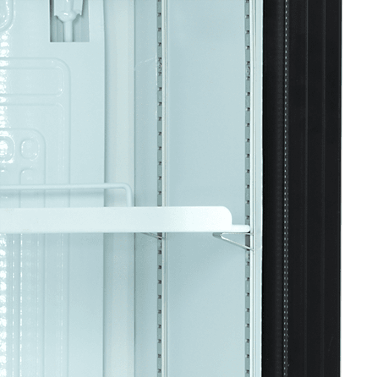 Tefcold displaykjøleskap sort FS176H